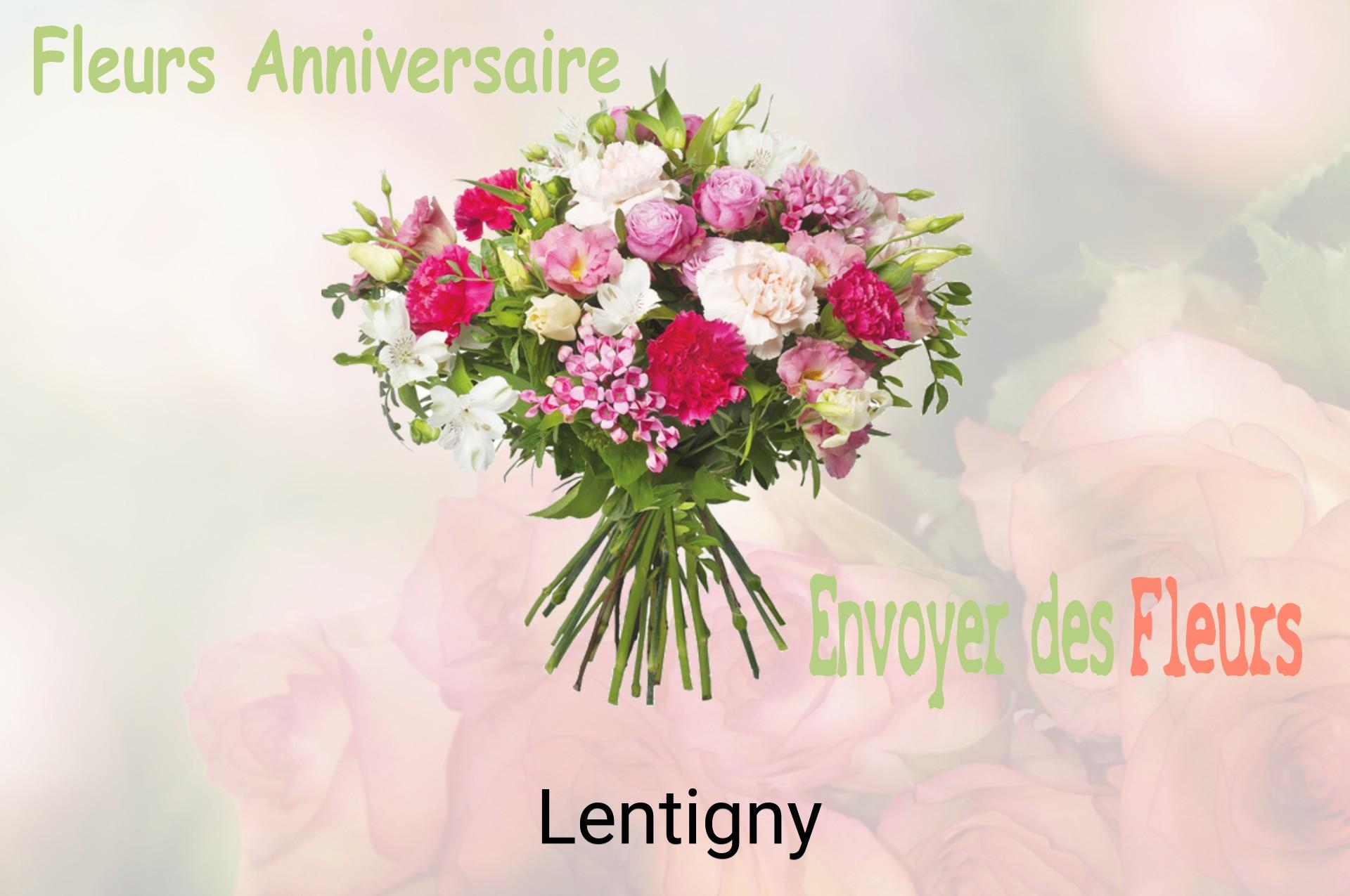 Bouquet de fleurs d’anniversaire livré à Lentigny