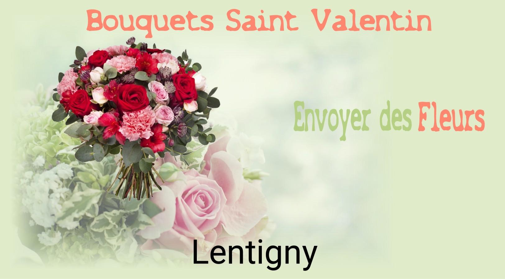 Roses de Saint-Valentin livrées à Lentigny